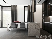 現(xiàn)代風格家居裝修裝飾室內(nèi)設計效果-A8028-2